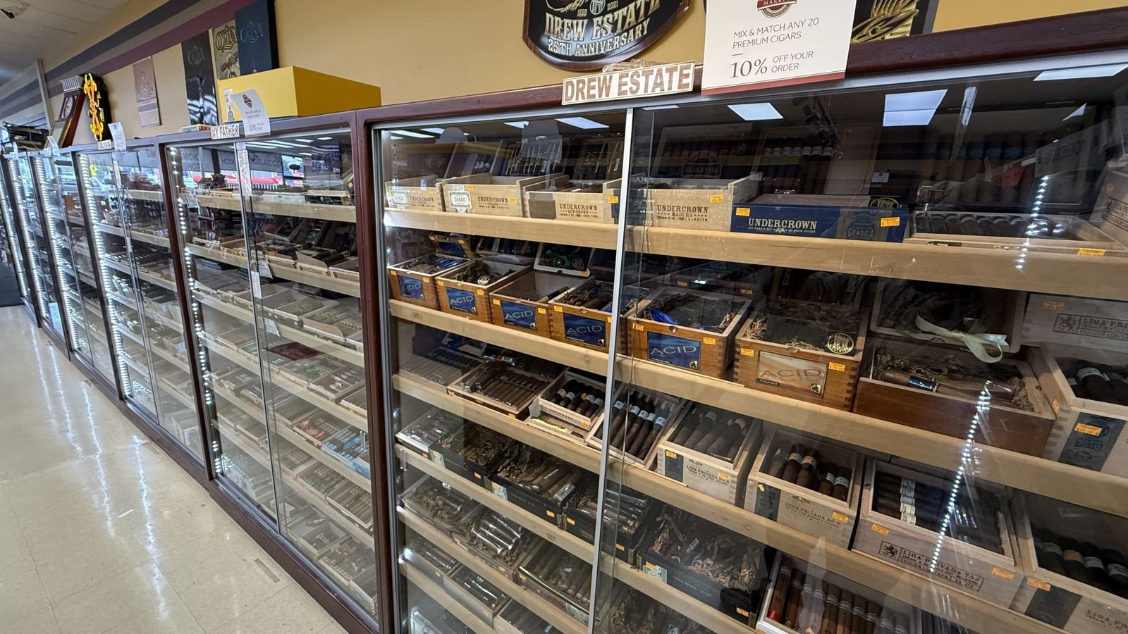 Cigars at Salem Village Market