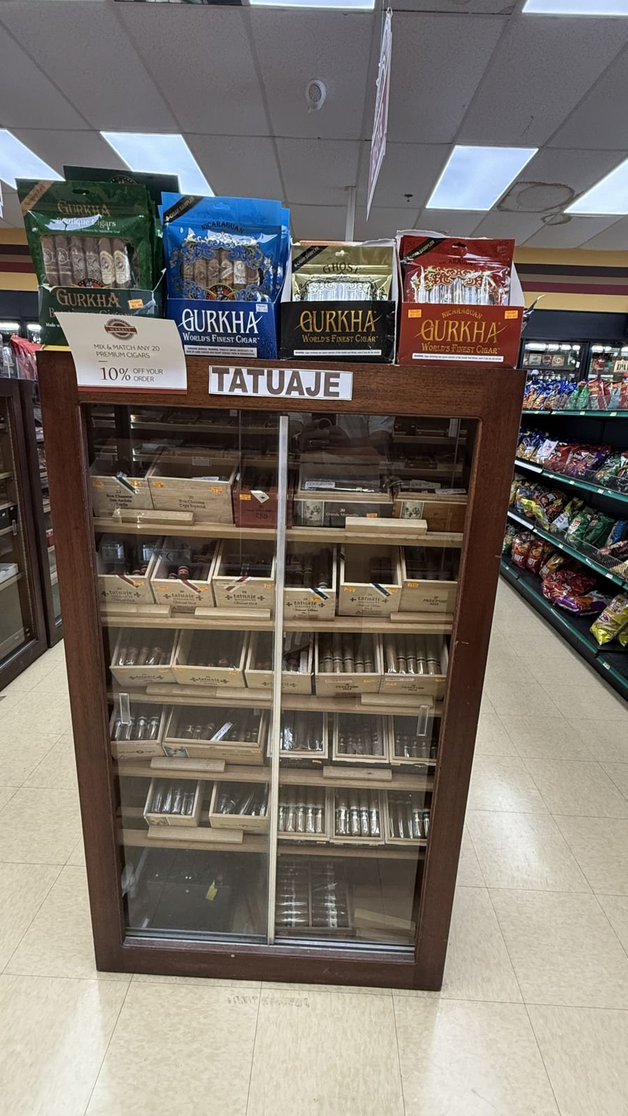 Cigars at Salem Village Market
