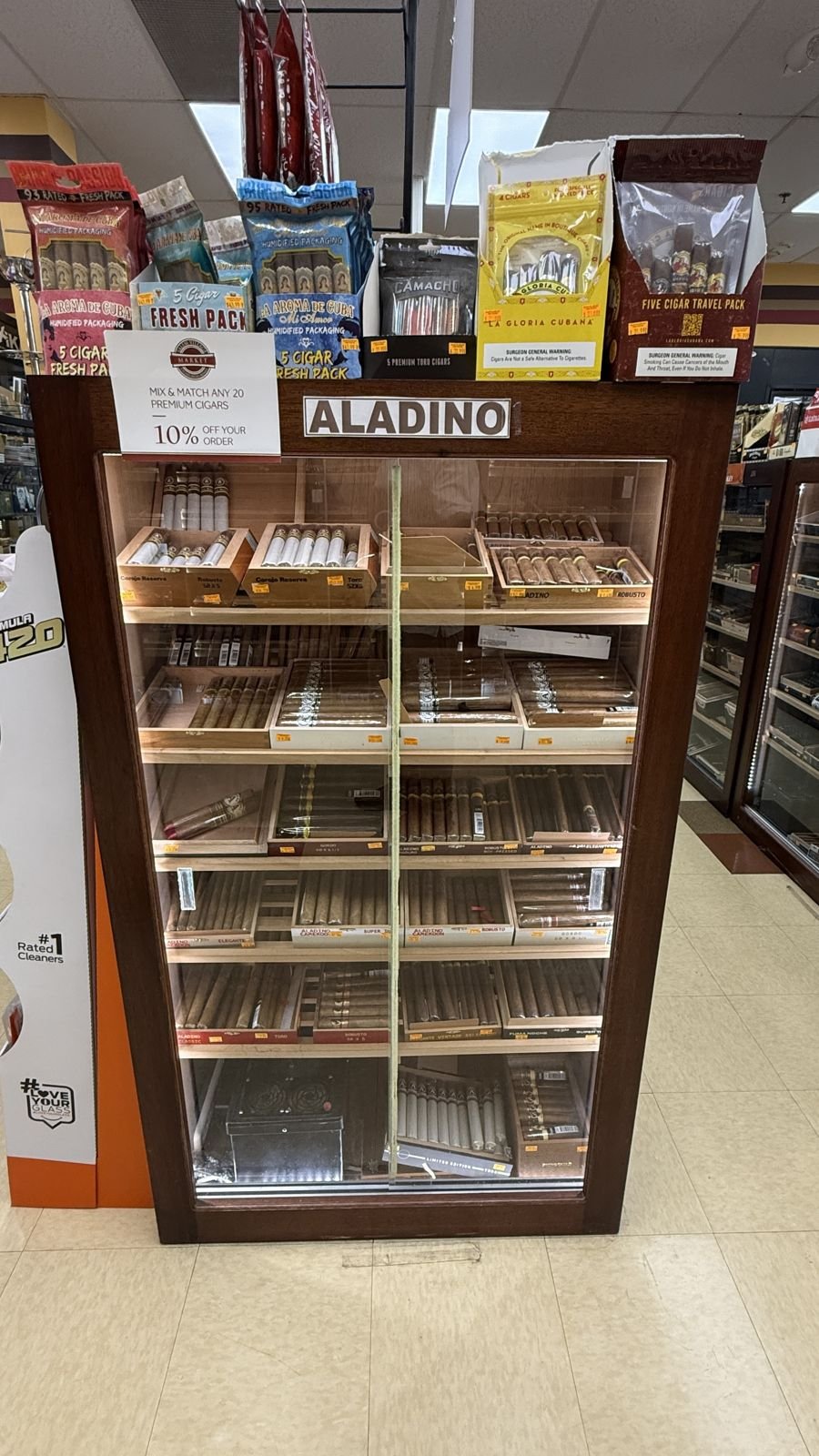 Cigars at Salem Village Market
