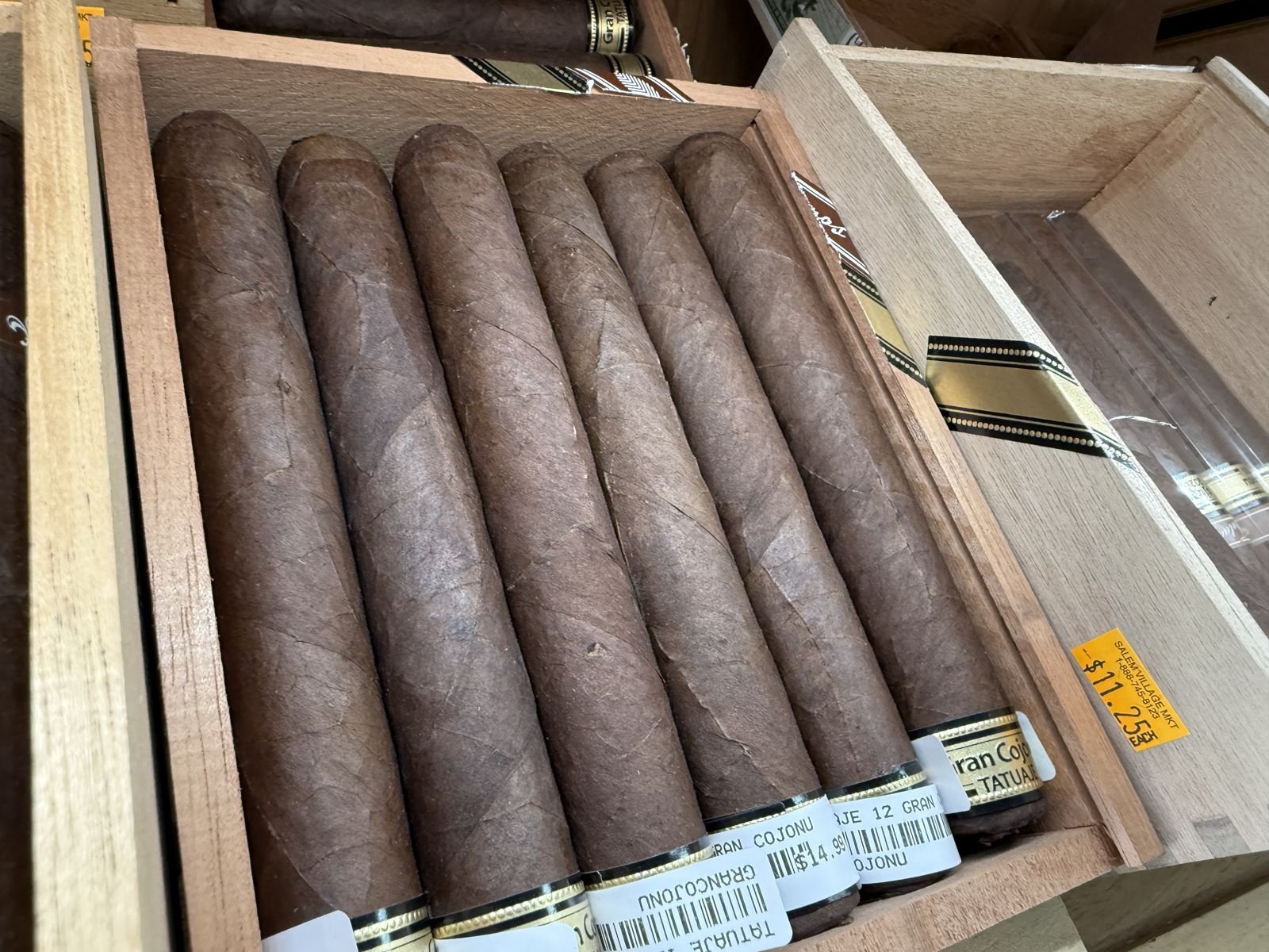 Cigars at Salem Village Market