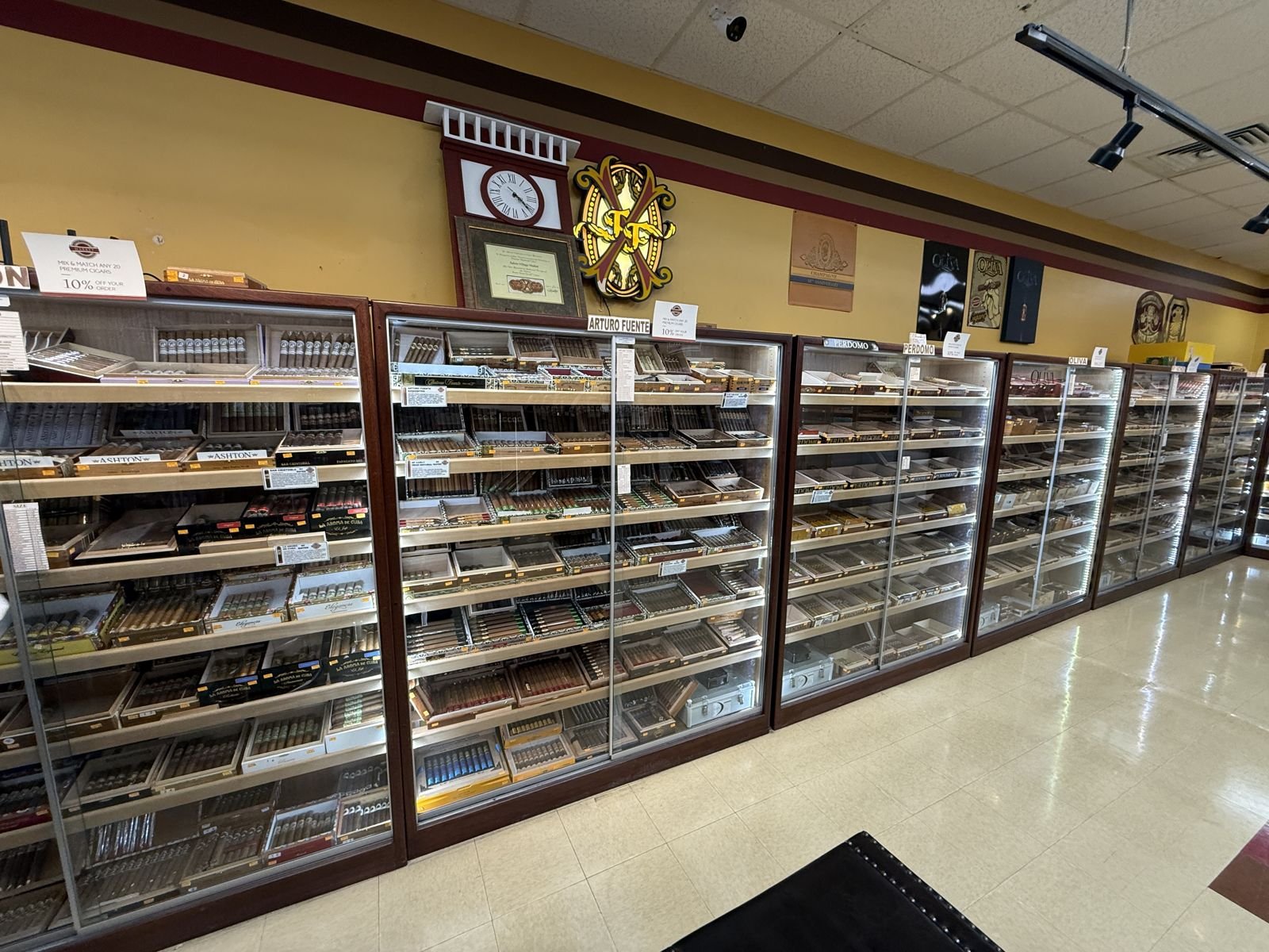Cigars at Salem Village Market