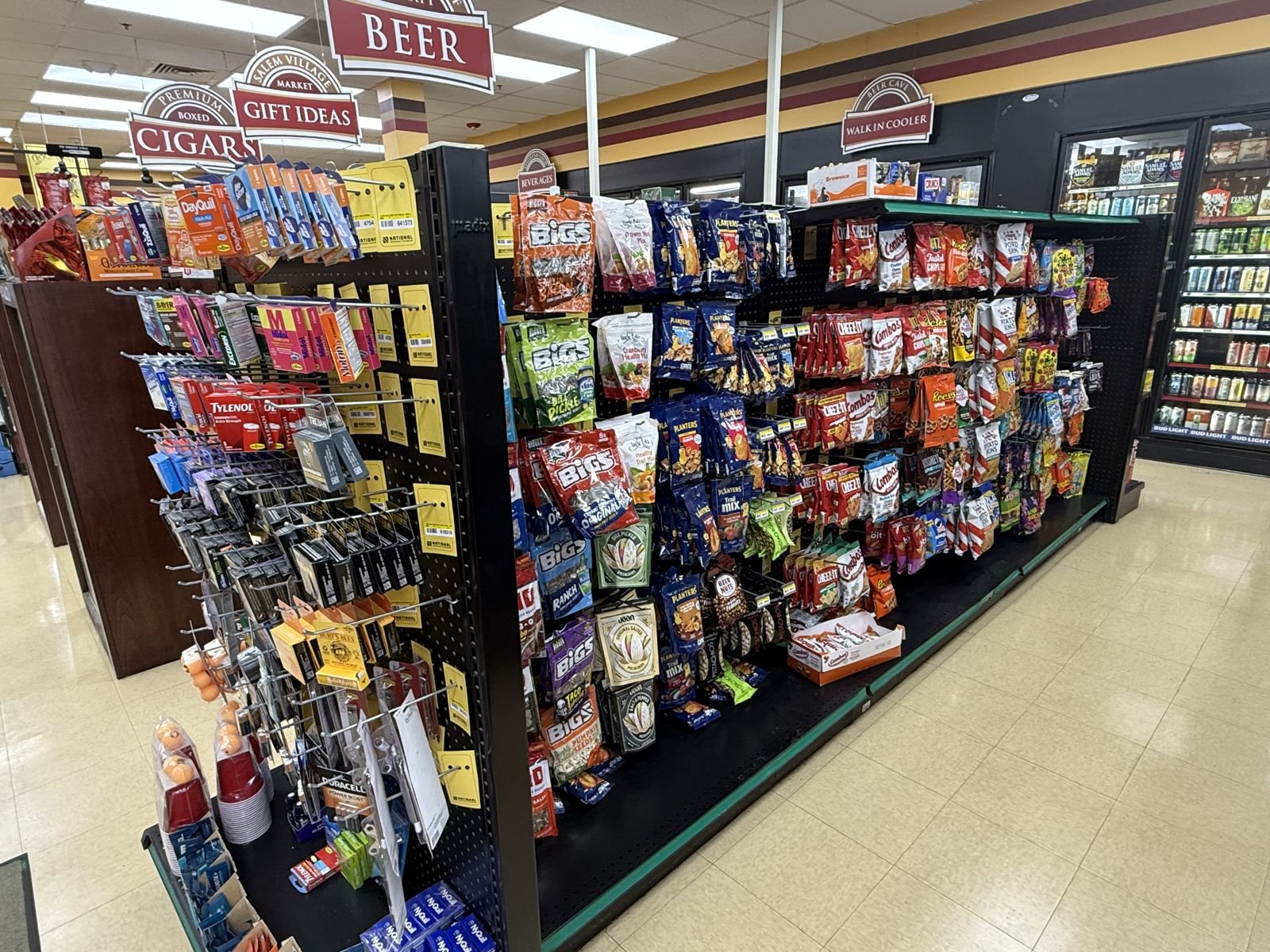 Snack aisle