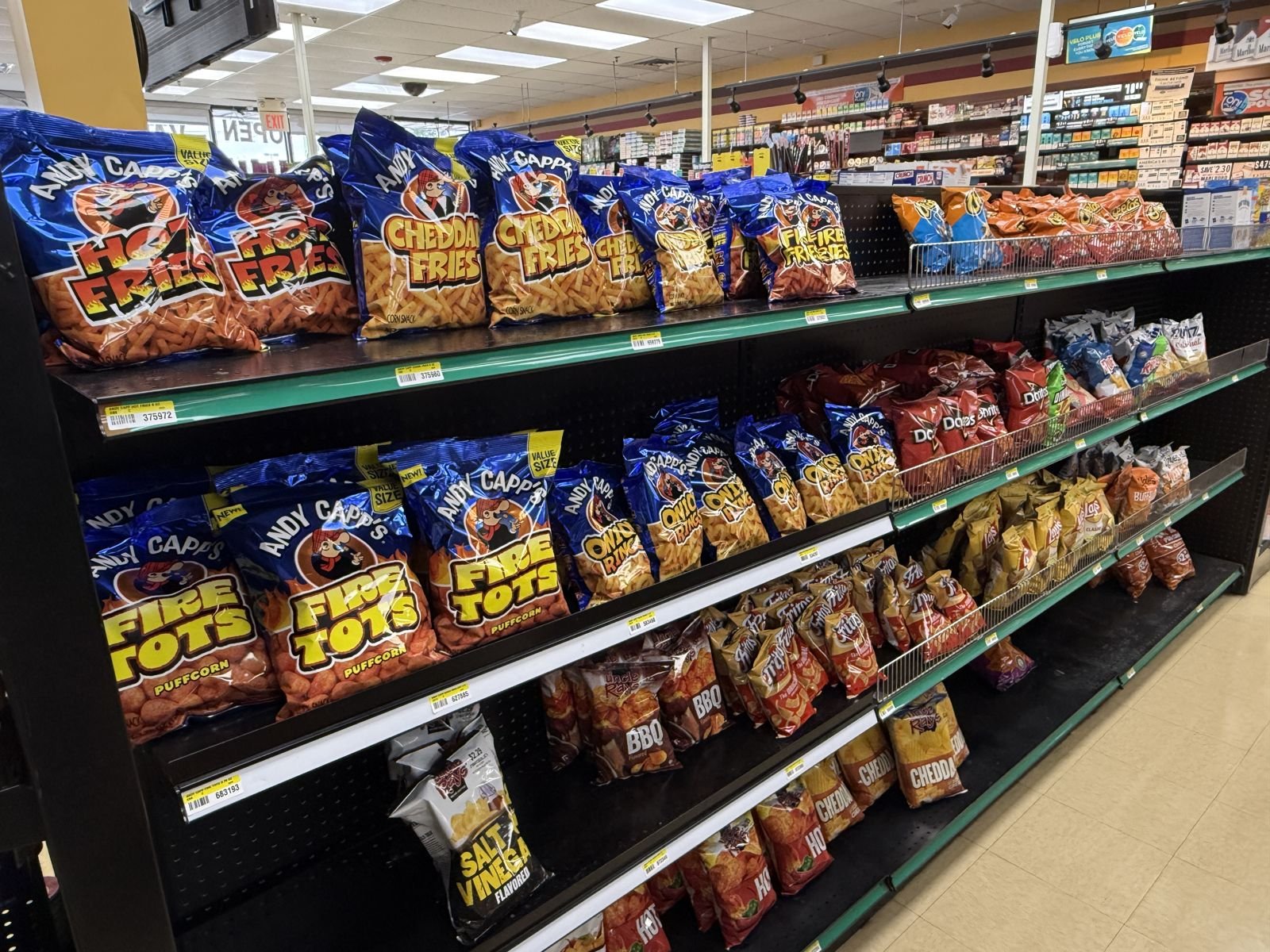 Snack aisle