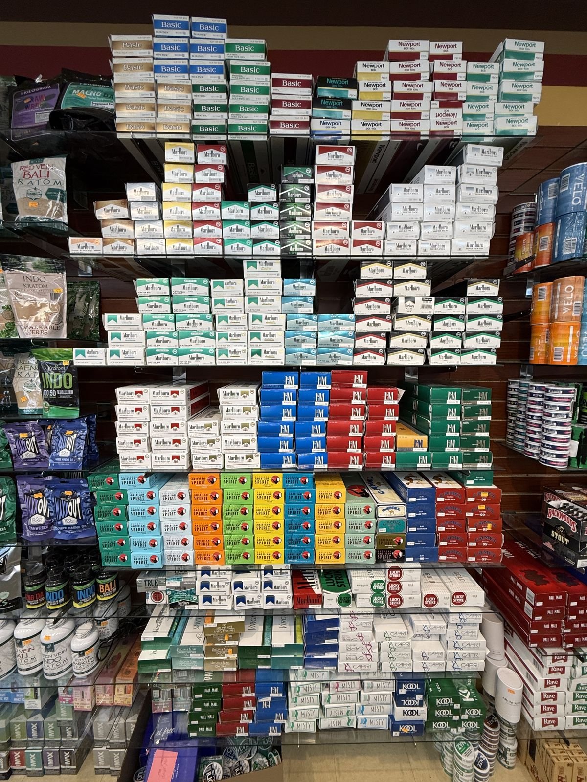 Cigarettes & Tobacco at Salem Village Market