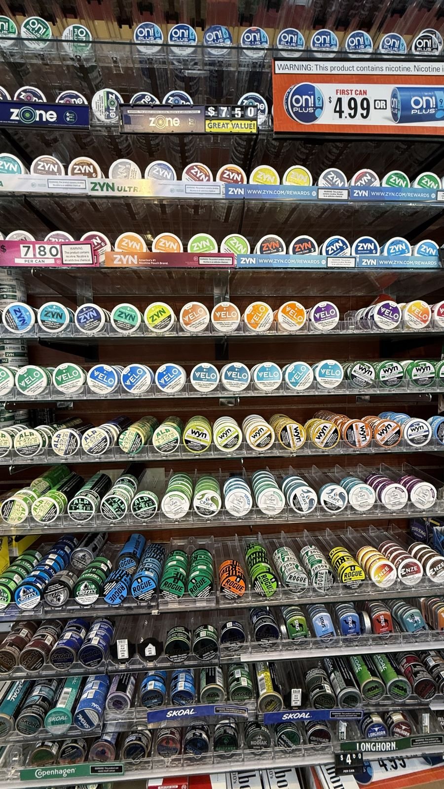 Cigarettes & Tobacco at Salem Village Market