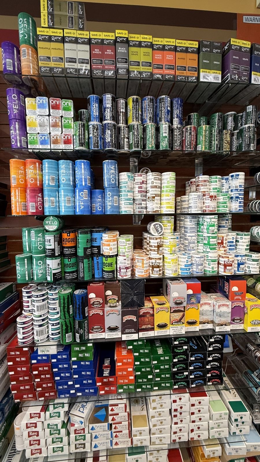 Cigarettes & Tobacco at Salem Village Market
